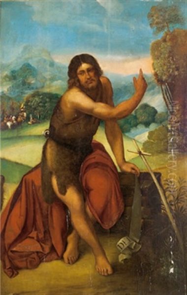 San Giovanni Battista Oil Painting by Giorgione
