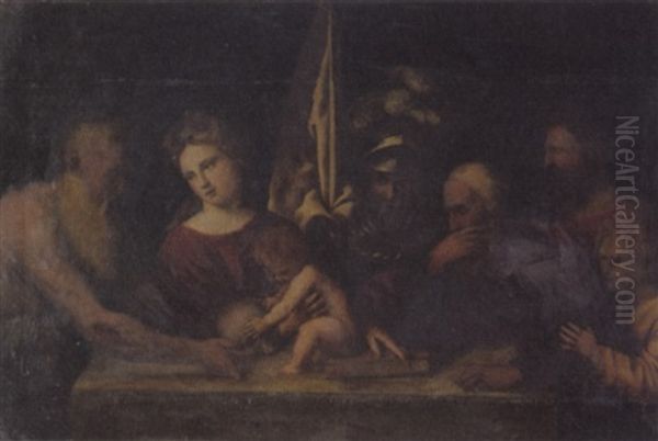 The Ages Of Man Oil Painting by Giorgione