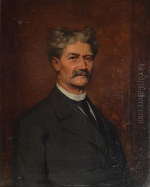 Portraits D'un Couple Oil Painting by David Eugene Girin