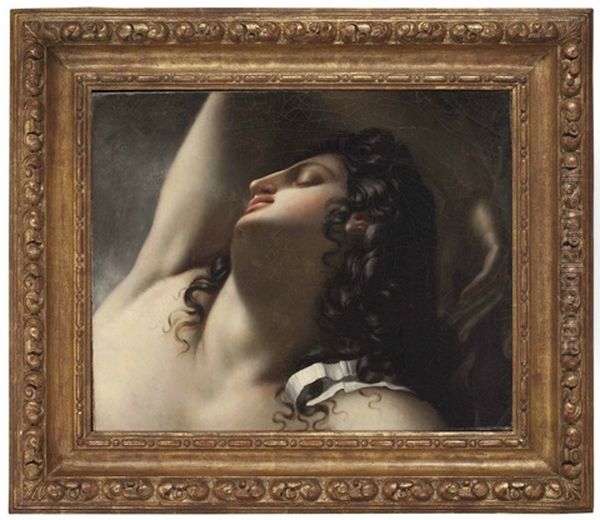 Study For The Sleep Of Endymion Oil Painting by Anne-Louis Girodet de Roucy-Triosson