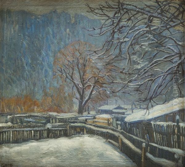 Stara Zagroda Oil Painting by Jakob Glasner