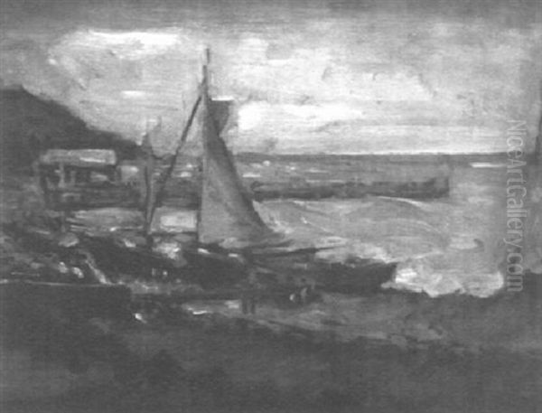 Aus Lohme Oil Painting by Hermann Von Glass