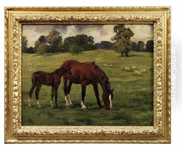 Ambassadress Oil Painting by Helena Gleichen