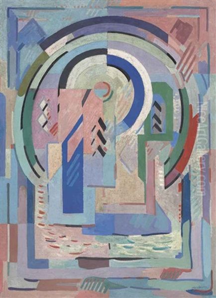 Composition Pour La Contemplation Oil Painting by Albert Gleizes