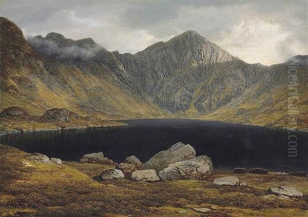 Loch Coruisk, Isle Of Skye Oil Painting by John Glover