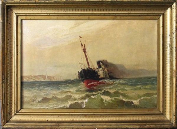 Vapeur Oil Painting by Emile Godchaux