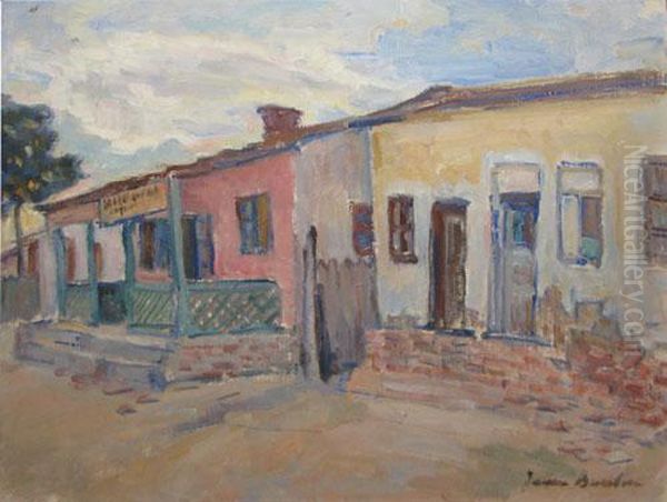 Case In Mahala Oil Painting by Jeana Baculescu