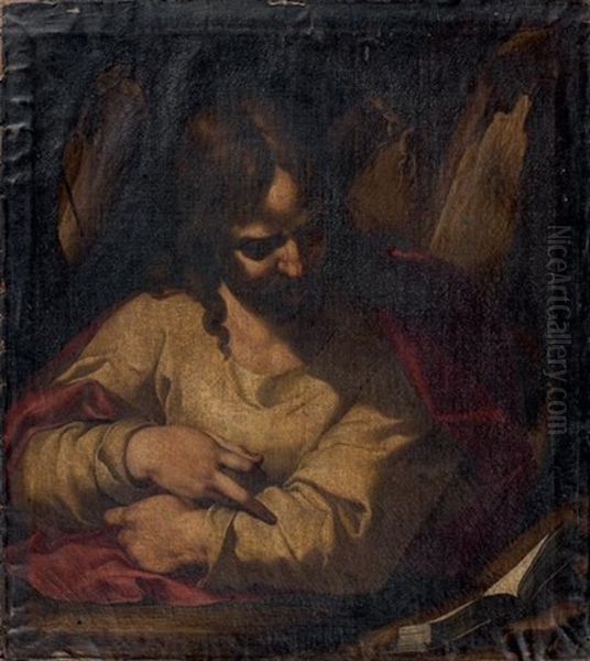 Les Apotres: Saint Jean, Saint Bartholomee, Saint Jacques Le Mineur, Saint Jude, Saint Matthias, Saint Jacques Le Majeur, Saint Simon, Saint Pierre, Saint Matthieu (9 Works) Oil Painting by Goltzius Hendrick