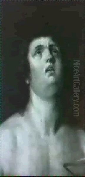 Saint Sebastian Oil Painting by Goltzius Hendrick