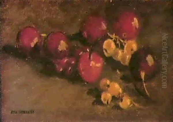 Cerises Et Groseilles Oil Painting by Eva Gonzales