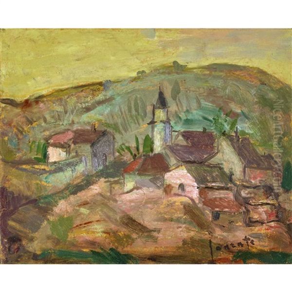 Paesaggio Oil Painting by Guido Gonzato