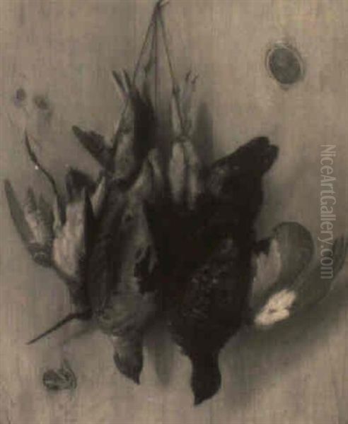 Woodcocks And Snipe Oil Painting by Richard La Barre Goodwin