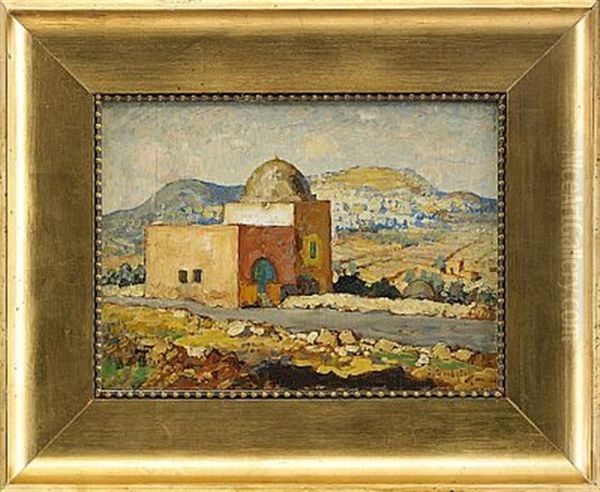 Palestine Oil Painting by Konstantin Ivanovich Gorbatov