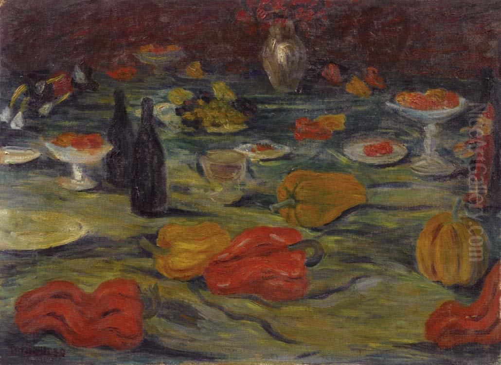 Natura Morta Oil Painting by Arnaldo Badodi