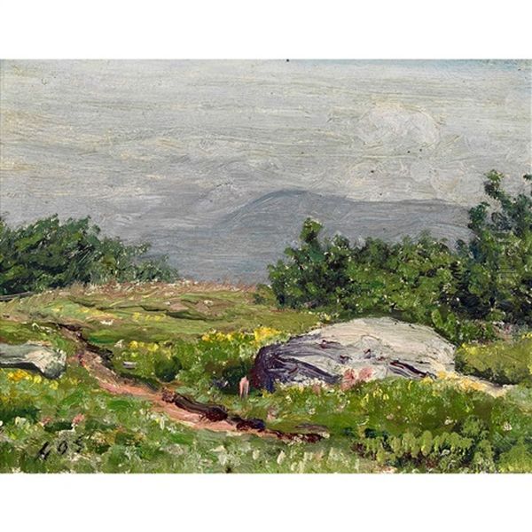 Paysage Oil Painting by Albert H. Gos