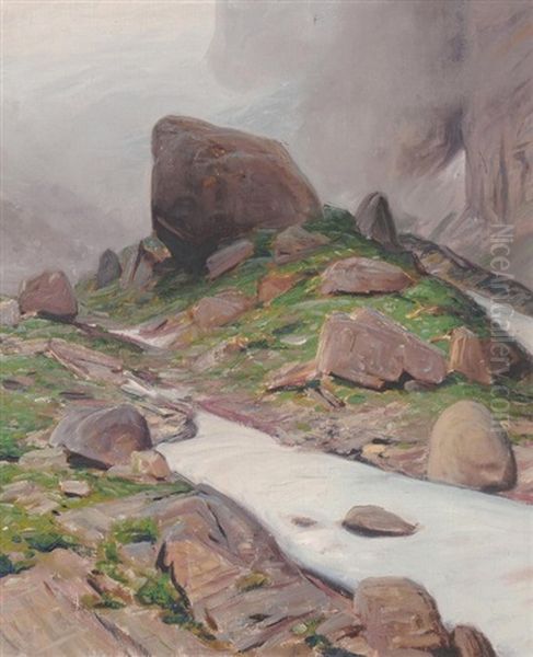 Les Neves Oil Painting by Albert H. Gos