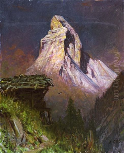 Matterhorn (matterhorn) Oil Painting by Albert H. Gos