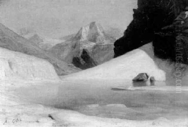 Torrentalp Oil Painting by Albert H. Gos