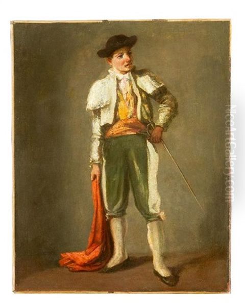 Portrait Of A Young Torero Oil Painting by Francisco Goya Fuendetodos