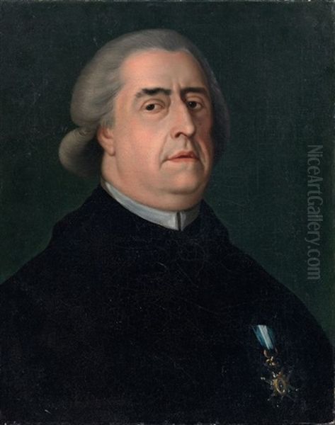 Ritratto Di Ramon De Pignatelli Oil Painting by Francisco Goya Fuendetodos