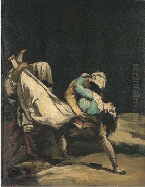 Et Ils L'enleverent! Oil Painting by Francisco Goya Fuendetodos
