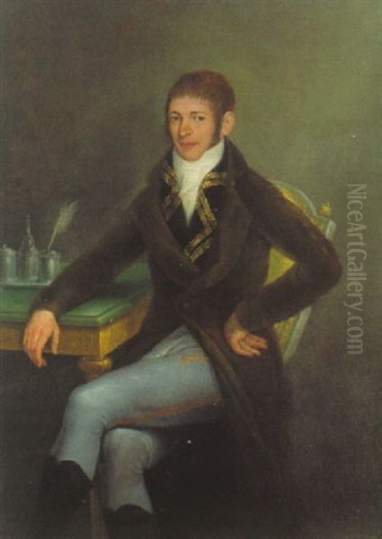 Bildnis Don Joaquin Veralta Oil Painting by Francisco Goya Fuendetodos