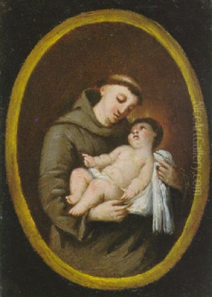 Nino Jesus En Brazos Oil Painting by Francisco Goya Fuendetodos