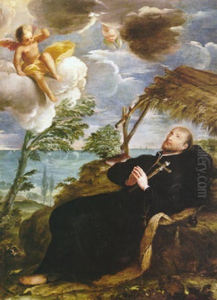 La Muerte De San Francisco Javier Oil Painting by Francisco Goya Fuendetodos