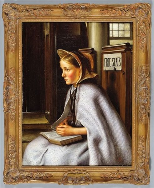 Free Seats Oil Painting by Albert Graefle