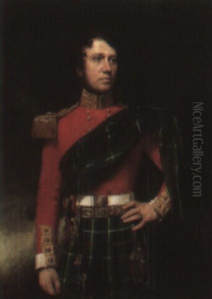 Portrait Of John Burns Oil Painting by John (Gilbert) Graham