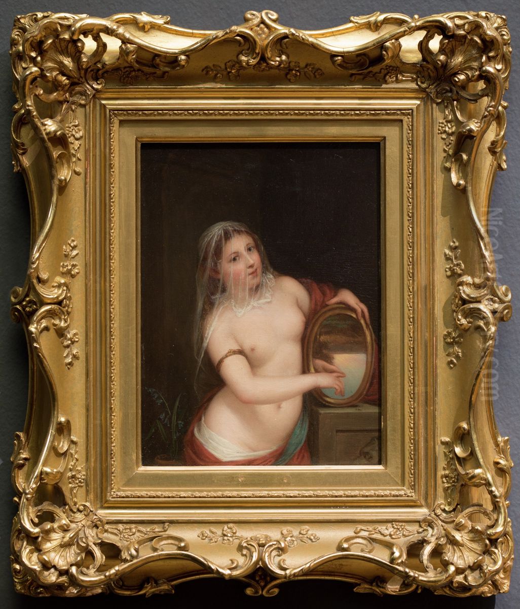 Truth Oil Painting by Henry Peters Gray