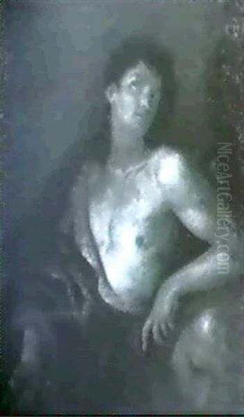 David With The Head Of Goliath Oil Painting by Ercole Graziani the Elder