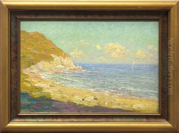 California Coast Oil Painting by Joseph Greenbaum