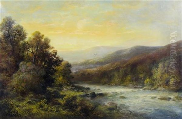 Landscape Oil Painting by Thomas Bailey Griffin