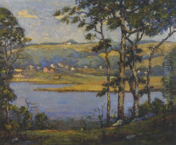 Old Mystic Vista Oil Painting by George Victor Grinnell