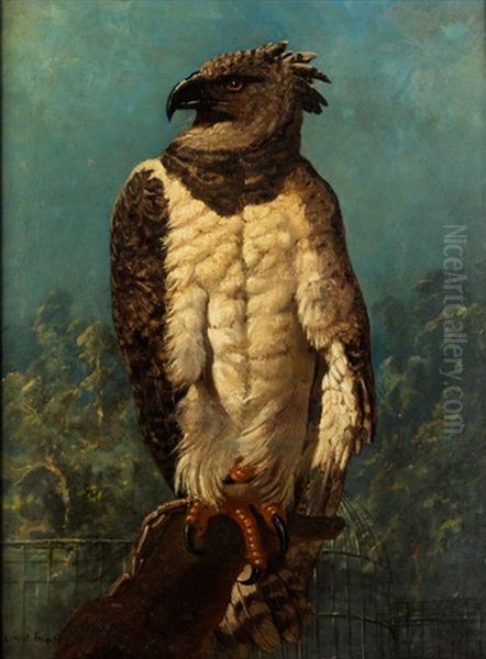 Adler In Felsenlandschaft Oil Painting by Ernest Henry Griset