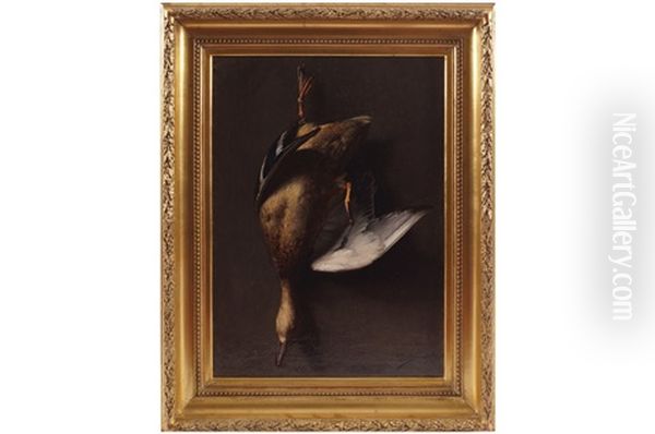 Dead Game Oil Painting by Paul Louis Narcisse Grolleron