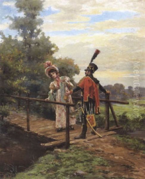 The Toll Oil Painting by Paul Louis Narcisse Grolleron