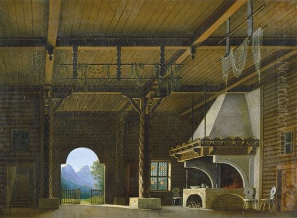 Buhnenbildentwurf Zu Schillers 