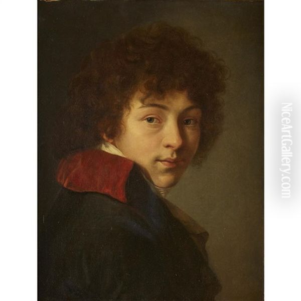 Portrait Of Louis-alexandre Berthier (1753-1815) Oil Painting by Baron Jean-Baptiste Gros