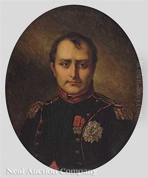 Napoleon I, Emperor Of The French Oil Painting by Baron Jean-Baptiste Gros