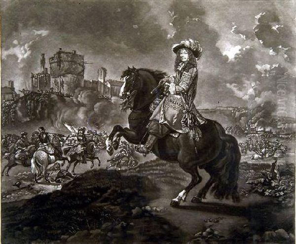 Mr Le Duc De Monmouth Oil Painting by William Baillie