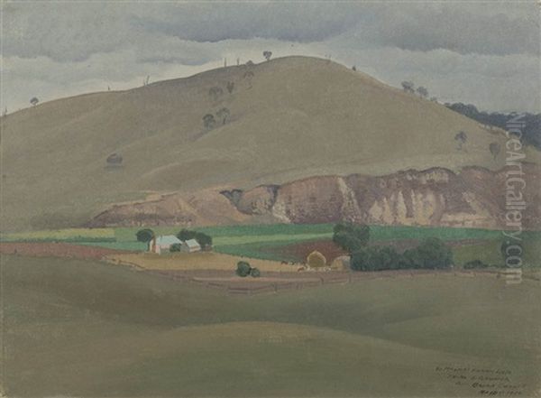 Untitled (landscape) Oil Painting by Elioth Gruner