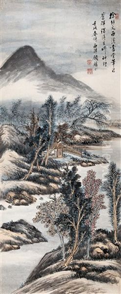 Landscape Oil Painting by Gu Linshi