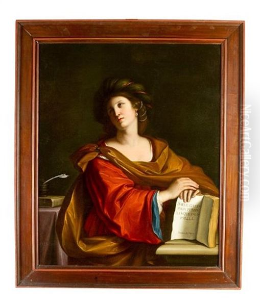 The Samian Sybil Oil Painting by Giovanni Francesco Barbieri