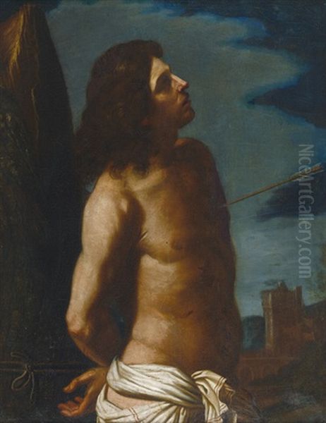 Der Hl. Sebastian Oil Painting by Giovanni Francesco Barbieri