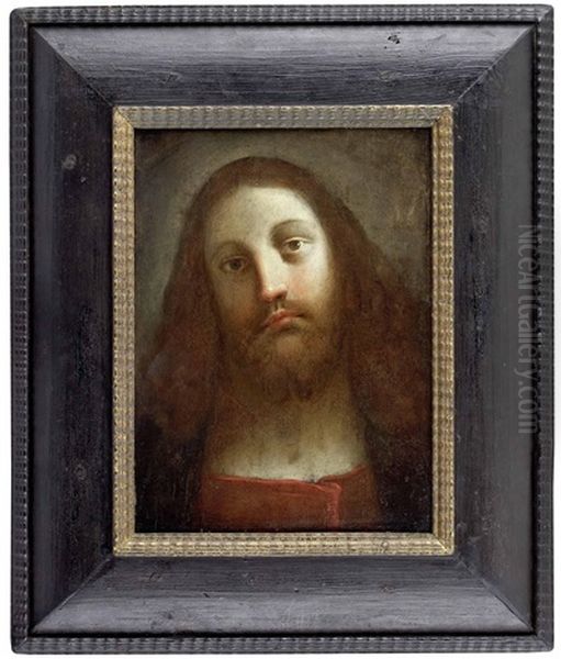 Christuskopf Oil Painting by Giovanni Francesco Barbieri