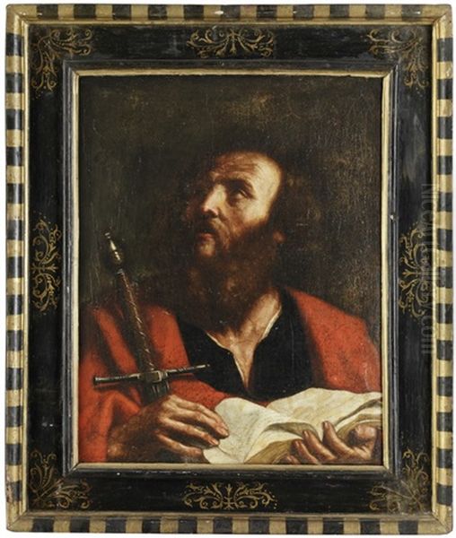 Apostel Paulus Oil Painting by Giovanni Francesco Barbieri