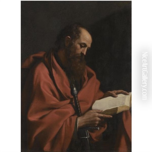 Saint Paul Oil Painting by Giovanni Francesco Barbieri