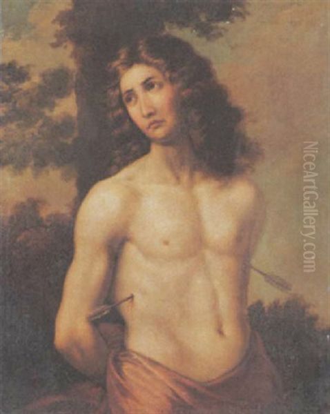 Der Hl. Sebastian Oil Painting by Giovanni Francesco Barbieri